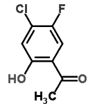 CAS 登录号：105533-69-5， 1-(4-氯-5-氟-2-羟基苯基)乙酮