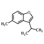 CAS#: 105540-41-8, 3-Isopropyl-5-Methyl-1-Benzofuran