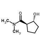 CAS 登录号：105665-04-1， (1R,2R)-2-羟基-N,N-二甲基环戊烷甲酰胺