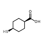 CAS#: 105676-06-0, cis-4-Mercapto-Cyclohexanecarboxylic Acid