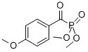 CAS 登录号：10570-48-6， 二甲基(4-甲氧基苯基氧代甲基)膦酸酯