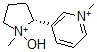 CAS 登录号：105740-40-7， 3-[(2R)-1-羟基-1-甲基吡咯烷-1-鎓-2-基]-1-甲基吡啶-1-鎓