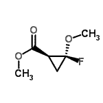 CAS#: 105783-74-2, Methyl (1S,2S)-2-Fluoro-2-Methoxycyclopropanecarboxylate