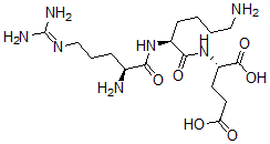 CAS 登录号：105803-00-7， L-精氨酰-L-赖氨酰-L-谷氨酸