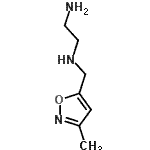 CAS#: 105829-37-6, N-[(3-Methyl-1,2-Oxazol-5-Yl)Methyl]-1,2-Ethanediamine