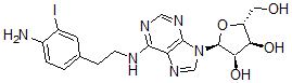 CAS#: 105834-00-2, (2S,3R,4S,5R)-2-[6-[2-(4-Amino-3-Iodophenyl)Ethylamino]Purin-9-Yl]-5-(Hydroxymethyl)Oxolane-3,4-Diol