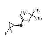 CAS#: 105919-35-5, 2-Methyl-2-Propanyl [(1R,2S)-2-Fluorocyclopropyl]Carbamate