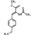 CAS#: 105962-56-9, Methyl (2Z)-2-Acetamido-3-(4-Methoxyphenyl)Acrylate