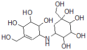 CAS#: 106054-18-6, 1-(Hydroxymethyl)-5-[[4,5,6-Trihydroxy-3-(Hydroxymethyl)-1-Cyclohex-2-Enyl]Amino]Cyclohexane-1,2,3,4-Tetrol