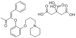 CAS 登录号：106064-09-9， (Z)-4-苯基-3-(2-(3-哌啶丙氧基)苯氧基)-3-丁烯-2-酮柠檬酸盐