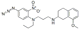 CAS#: 106073-66-9, N'-(4-Azido-2-Nitrophenyl)-N-(8-Methoxy-1,2,3,4-Tetrahydronaphthalen-2-Yl)-N-Propylpropane-1,3-Diamine