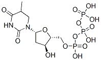 CAS#: 106094-51-3, [(2R,3S,5S)-3-Hydroxy-5-[(5S)-5-Methyl-2,4-Dioxo-1,3-Diazinan-1-Yl]Oxolan-2-Yl]Methyl (Hydroxy-Phosphonooxyphosphoryl) Hydrogen Phosphate