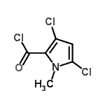 CAS#: 106116-35-2, 3,5-Dichloro-1-Methyl-1H-Pyrrole-2-Carbonyl Chloride
