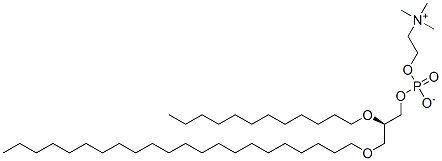 CAS#: 106268-90-0, [(2R)-3-Docosanoyloxy-2-Dodecanoyloxypropyl] 2-Trimethylazaniumylethyl Phosphate