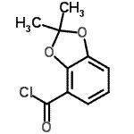 CAS#: 106296-53-1, 2,2-Dimethyl-1,3-Benzodioxole-4-Carbonyl Chloride