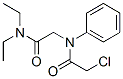 CAS#: 106321-35-1, 2-Chloro-N-(Diethylcarbamoylmethyl)-N-Phenyl-Acetamide