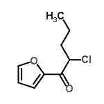 CAS#: 106430-54-0, 2-Chloro-1-(2-Furyl)-1-Pentanone