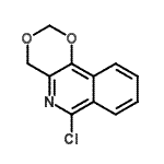 CAS#: 106488-48-6, 6-Chloro-4H-[1,3]Dioxino[5,4-c]Isoquinoline