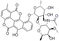 CAS 登录号：106544-47-2， N-乙酰基爱萨霉素A