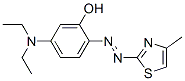 CAS#: 106611-58-9, (6E)-3-Diethylamino-6-[(5-Methyl-1,3-Thiazol-2-Yl)Hydrazinylidene]Cyclohexa-2,4-Dien-1-One