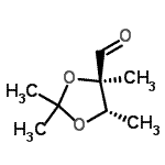 CAS#: 106622-89-3, (4R,5S)-2,2,4,5-Tetramethyl-1,3-Dioxolane-4-Carbaldehyde
