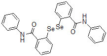 CAS#: 106663-84-7, N-Phenyl-2-[2-(Phenylcarbamoyl)Phenyl]Diselanylbenzamide