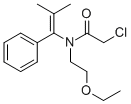 CAS 登录号:106700-29-2, 2-氯-N-(2-乙氧基乙基)-N-(2-甲基-1-苯基丙-1-烯基)乙酰胺