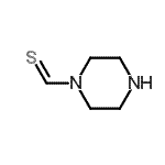 CAS#: 106712-05-4, 1-Piperazinecarbothioaldehyde