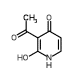CAS 登录号：106727-54-2， 3-乙酰基-2-羟基-4(1H)-吡啶酮