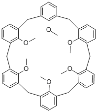CAS#: 106750-73-6, 37,38,39,40,41,42-Hexamethoxy-Heptacyclo[31.3.1.13,7.19,13.115,19.121,25.127,31]Dotetraconta-1(37),3,5,7(42),9,11,13(41),15,17,19(40),21,23,25(39),27,29,31(38),33,35-Octadecaene