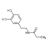 CAS#: 106827-66-1, N-[2-(3,4-Dihydroxyphenyl)Ethyl]Propanamide