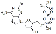 CAS#: 106867-29-2, [(2R,3S,5S)-5-(6-Amino-2-Bromopurin-9-Yl)-3-Hydroxyoxolan-2-Yl]Methyl (Hydroxy-Phosphonooxyphosphoryl) Hydrogen Phosphate