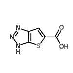 CAS#: 107166-05-2, 1H-Thieno[2,3-d][1,2,3]Triazole-5-Carboxylic Acid