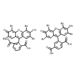CAS 登录号：107175-26-8， 2-(2,4,5,7-四溴-6-羟基-3-氧代-3H-氧杂蒽-9-基)间苯二甲酸-2-(2,4,5,7-四溴-6-羟基-3-氧代-3H-氧杂蒽-9-基)对苯二甲酸(1:1)