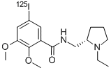 CAS#: 107188-87-4, N-[[(2S)-1-Ethylpyrrolidin-2-Yl]Methyl]-5-Iodo-2,3-Dimethoxybenzamide