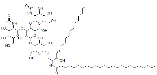 CAS 登录号：107221-01-2， Lactogangliotetraosylceramide