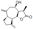 CAS#: 107259-46-1, (3R,3aR,4R,6aR,9aR,9bR)-4-Hydroxy-3-Methyl-6,9-Dimethylidene-3a,4,5,6a,7,8,9a,9b-Octahydro-3H-Azuleno[5,4-d]Furan-2-One