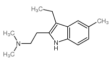 CAS#: 107265-50-9, 2-(3-Ethyl-5-Methyl-1H-Indol-2-Yl)-N,N-Dimethylethanamine Hydrochloride