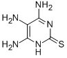 CAS 登录号：1073-99-0， 4,5,6-三氨基-1H-嘧啶-2-硫酮