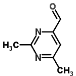 CAS#: 1074-39-1, 2,6-Dimethyl-4-Pyrimidinecarbaldehyde
