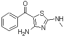 CAS#: 107401-74-1, [4-Amino-2-(Methylamino)-1,3-Thiazol-5-Yl](Phenyl)Methanone