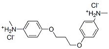 CAS#: 107413-93-4, Methyl-[4-[3-(4-Methylazaniumylphenoxy)Propoxy]Phenyl]Azanium Dichloride