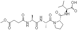 CAS 登录号：107441-48-5， N-(4-甲氧基-4-氧代丁酰基)丙氨酰丙氨酰脯氨酰缬氨酸