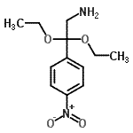 CAS 登录号：107476-80-2， 2,2-二乙氧基-2-(4-硝基苯基)乙胺