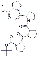 CAS 登录号：107500-78-7， 甲基(2S)-1-[(2S)-1-[(2S)-1-[(2S)-1-[(2-甲基丙烷-2-基)氧羰基]吡咯烷-2-羰基]吡咯烷-2-羰基]吡咯烷-2-羰基]吡咯烷-2-羧酸酯