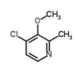 CAS#: 107512-34-5, 4-Chloro-3-Methoxy-2-Methylpyridine