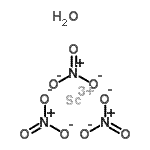 CAS#: 107552-14-7, Scandium Nitrate Hydrate (1:3:1)