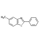 CAS#: 107611-15-4, 5-Methyl-2-Phenyl-1,3-Benzothiazole