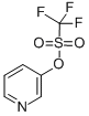CAS#: 107658-27-5, 1,1,1-Trifluoro-Methanesulfonic Acid 3-Pyridinyl Ester