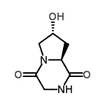 CAS#: 107676-54-0, (7R,8aS)-7-Hydroxyhexahydropyrrolo[1,2-a]Pyrazine-1,4-Dione